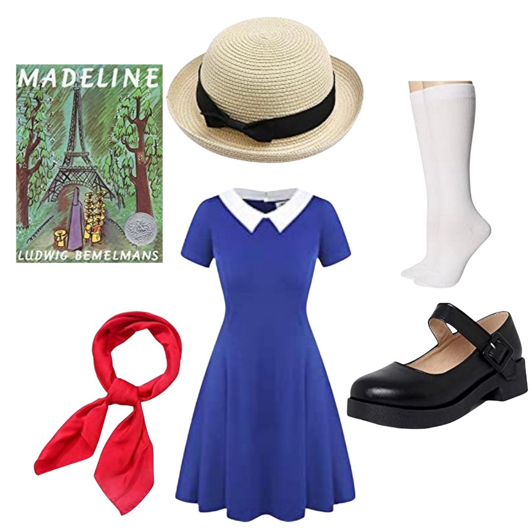 DIY MAdeline costume for adults