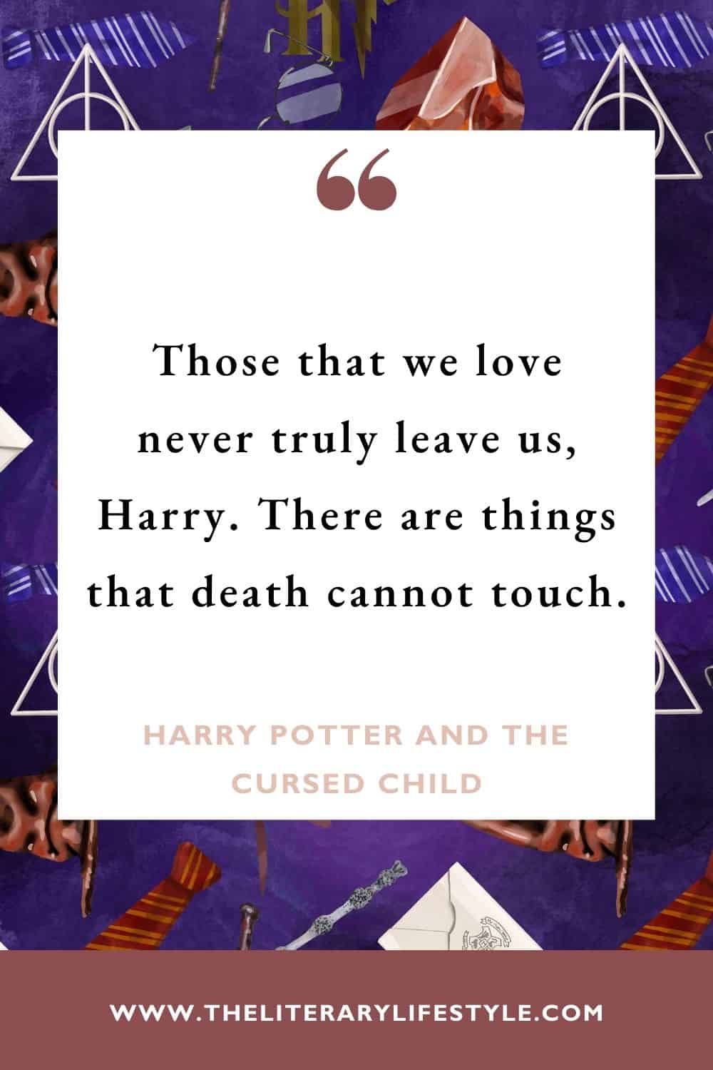 quote about death from harry potter and the cursed child