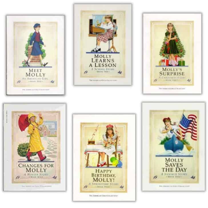 molly mcintire american girl book covers