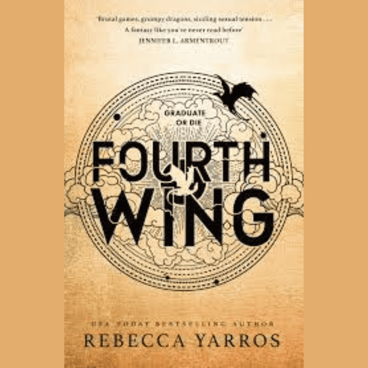 fourth wing by rebecca yarros.