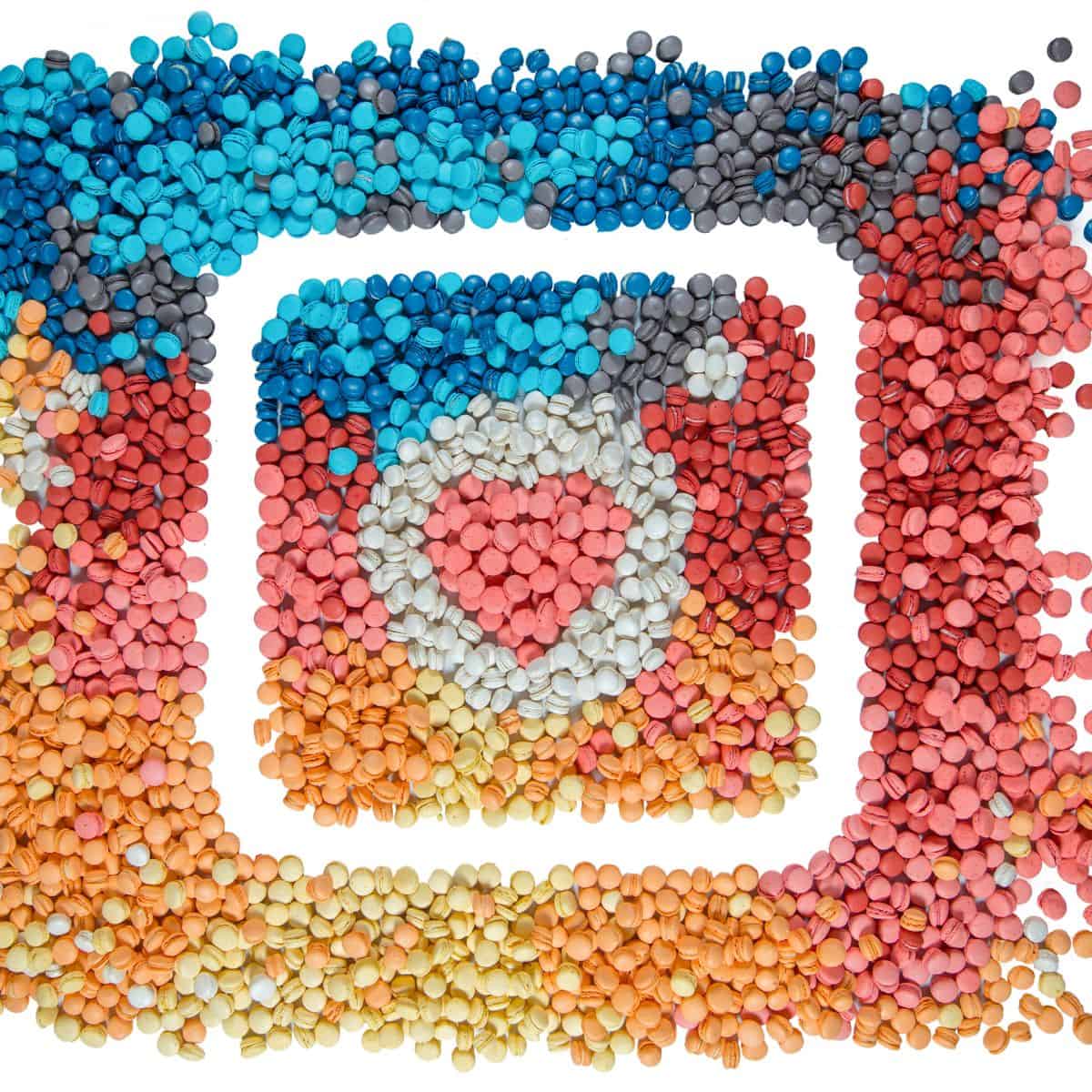instagram icon in colors.