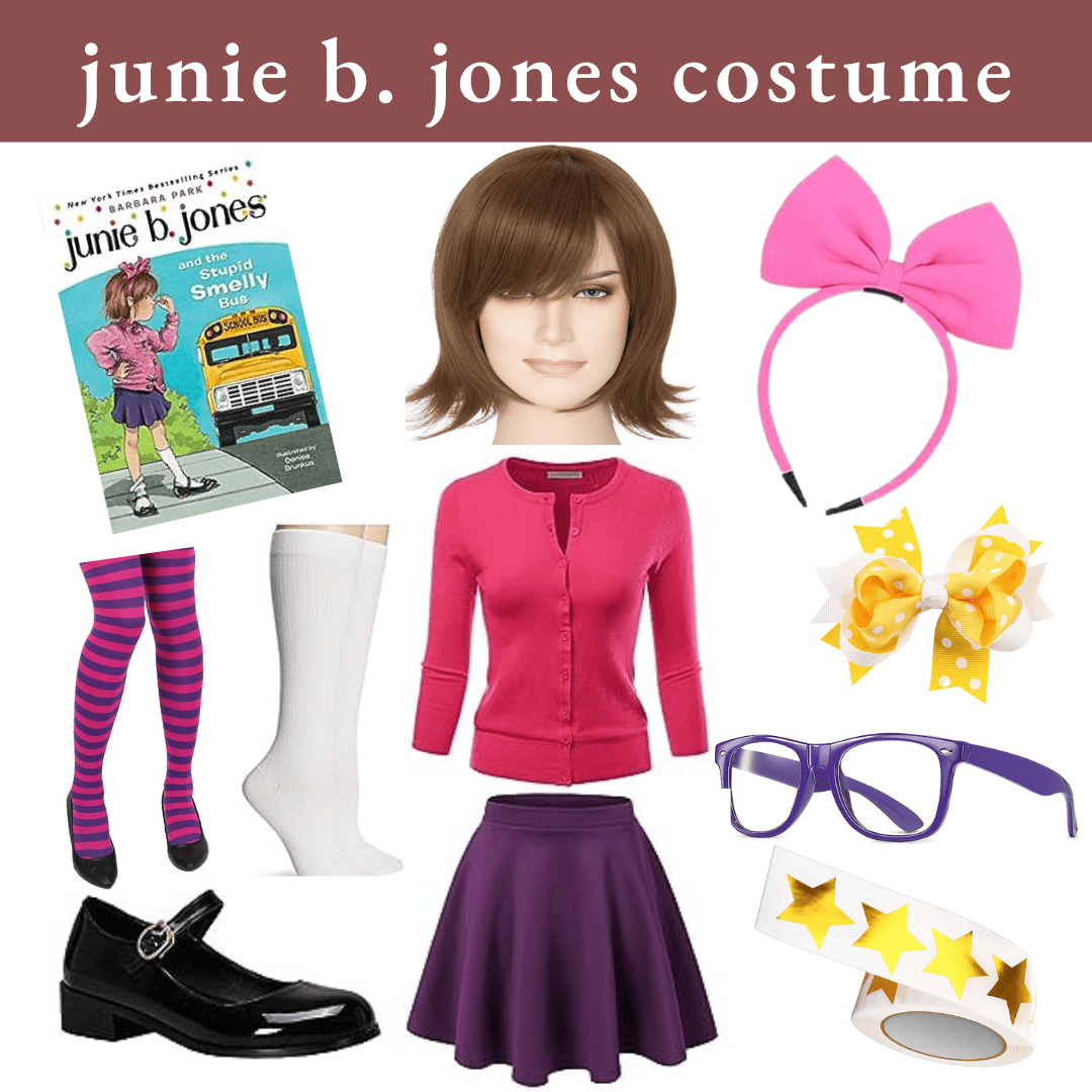 junie b jones costume collage