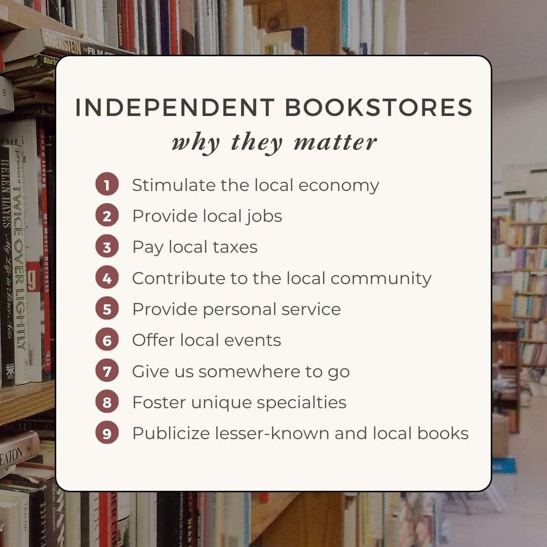 Why and How to Support Independent Bookstores Online