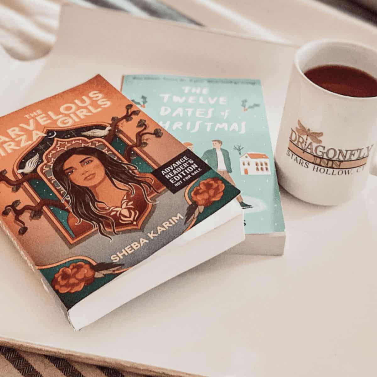 books like gilmore girls with a cup of coffee.
