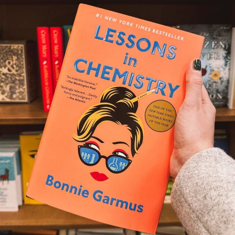 45 Lessons in Chemistry Book Club Questions (+Printables)