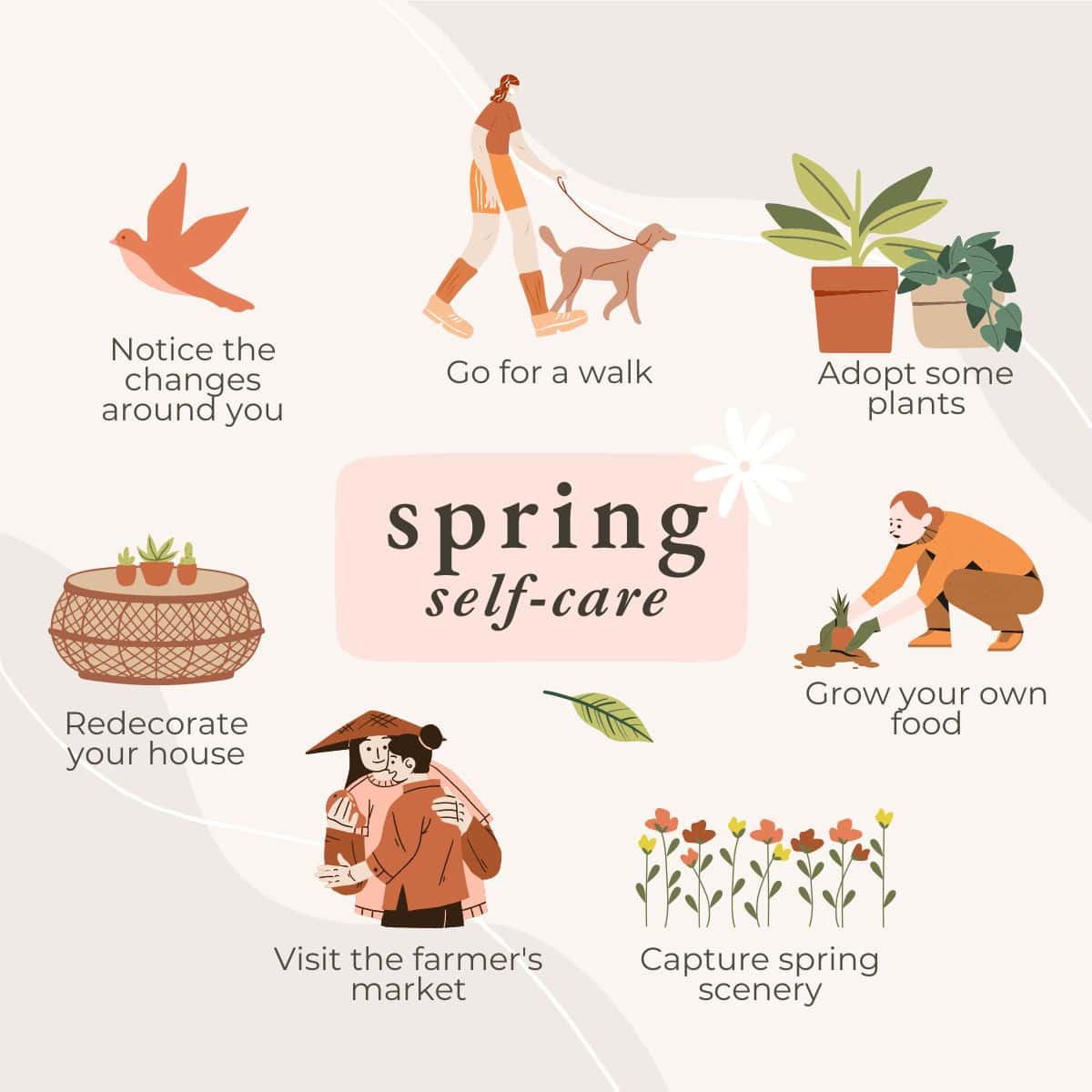 75 Spring Self-Care Ideas for Adults: Take the 2024 Challenge